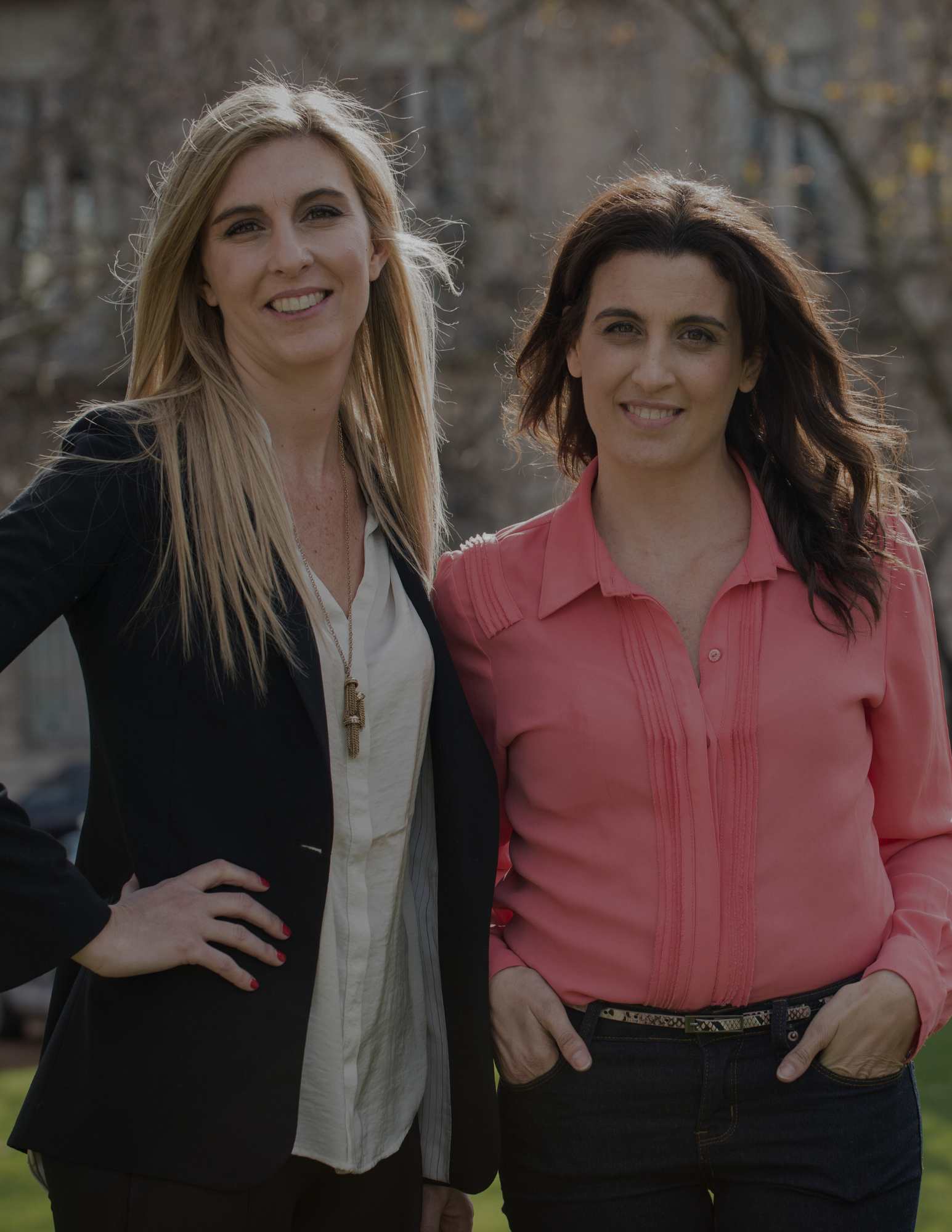 Clara and Maria, co-founders of Across South America